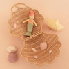 Ollie Ella Rattan Shell Bag Ollie Ella Rattan Shell Bag