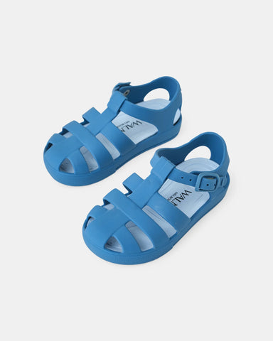 Frankie Sandal - Matte Blue