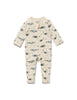 Wilson & Frenchy Woolly Whales Zipsuit with Feet