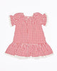 Alexa Dress - Red and White Check