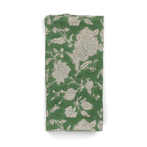 Indian Rose Linen Table Napkins
