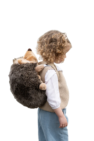 Wild and Soft Hedgehog Backpack