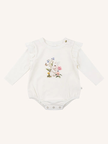 Fleur Harris Glimmer Bodysuit - Snow