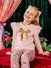 Fleur Harris Bow Tee - Peach