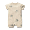 Little Bear Organic Boyleg Zipsuit