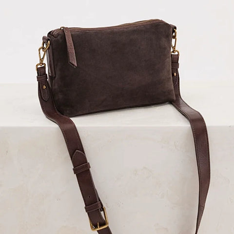 Juju Suede Teddy Bag