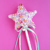 Floral Sequin Star Wand