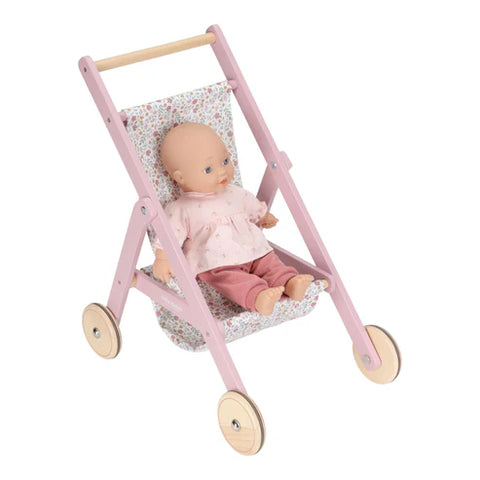 Little Dutch Wooden Doll Stroller