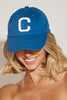 Shore Club College Letter Cap - Blue