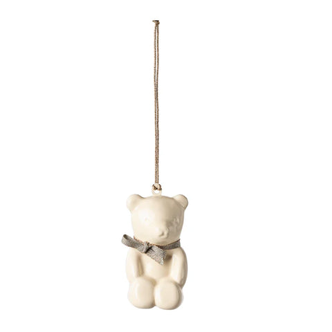 Maileg Metal Christmas Ornaments Teddy