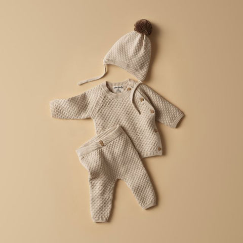 Wilson and Frenchy Marshmallow Bubble Bonnet