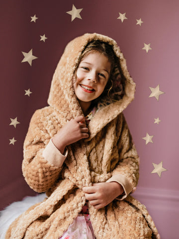 Fleur Harris Snuggly Robe - Caramel