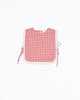 Walnut Plum Top - Red and White Check