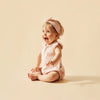 Peaches Organic Ruffle Growsuit