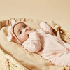Peaches Organic Pointelle Zipsuit