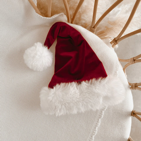 Velvet Santa Hats