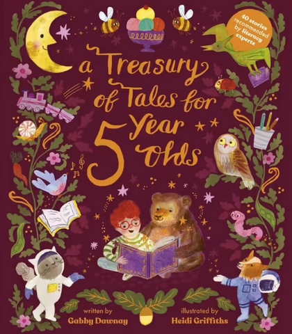 Books -A Treasury of Tales for Five Year Olds.