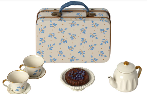 Maileg Afternoon Tea Set in Suitcase