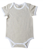 Fibre for Good - Short Sleeve Bodysuit with Contrast Binding - LY068.