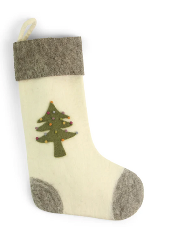 Gry & Sif christmas Stocking with Tree