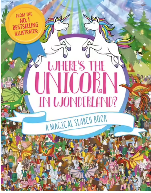 Book - Where's the Unicorn in Wonderland Activity Book.