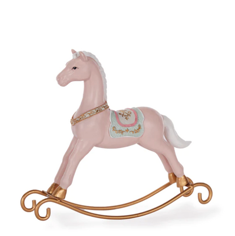 Enchanted Pink Rocking Horse - CXJ023