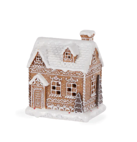 LED Gingerbread Hotel with Windows - CXJ008