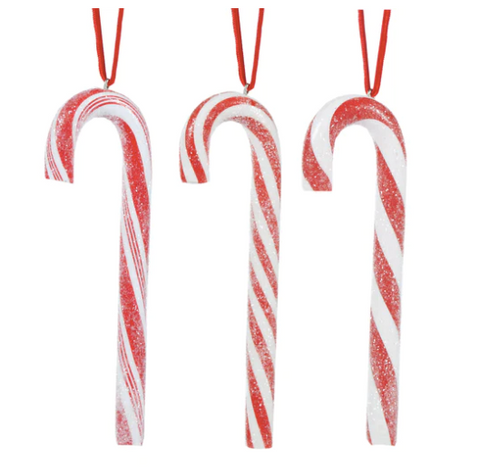 3 Assorted Candy Canes Hanging - BXB013
