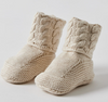 Cable Knit Booties.