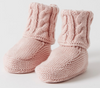 Cable Knit Booties.