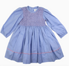 Korango Long sleeve Smocked Dress.