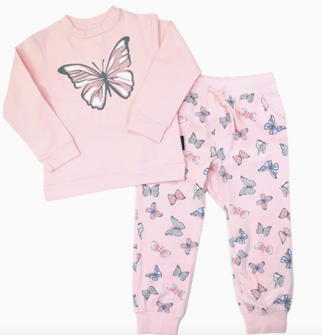 Korango Butterfly Print Pyjamas