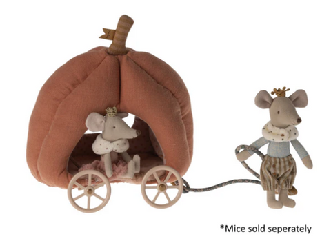 Maileg Pumpkin Carriage Mouse