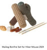 Maileg Bonfire Set for Hiker Mouse