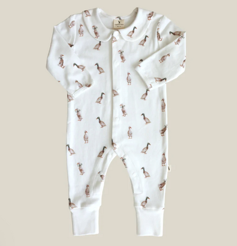 Fledge & Thread Baby Grow Short Sleeve.