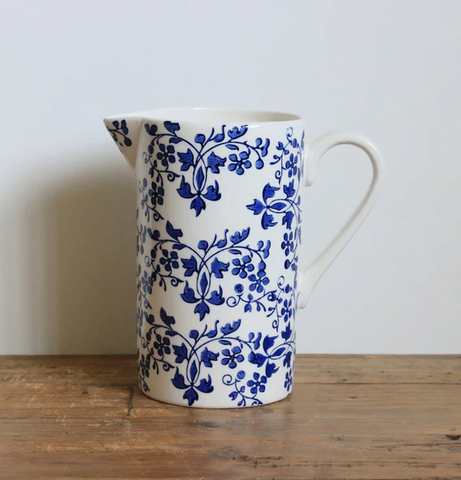 Florentine Bleu Handpainted Jug .