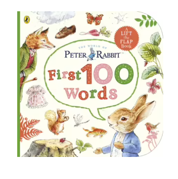 Books - Peter Rabbit Tales, First 100 Words.