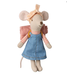 Maileg Hiker Mouse Big Sister.