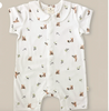 Fledge & Thread Cotton Rompers.