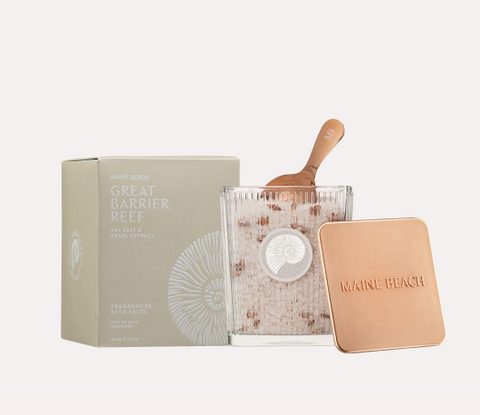 Great Barrier Reef Sea Salt Fragranced Bath Salts.