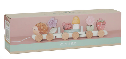 Fairy Garden Stacking Train Hedgehog.