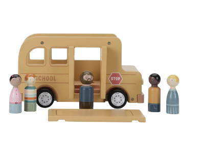 Little Dutch Wooden School Bus.