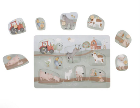 Little Farm Wooden Sound Puzzle.