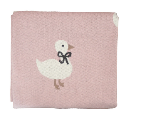 Duck Baby Blanket.