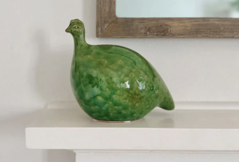 Ceramic Guinea Fowl
