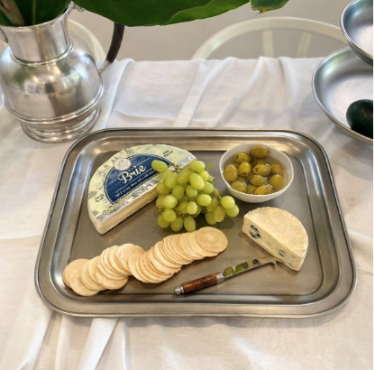 Pewter Oblong Tray.