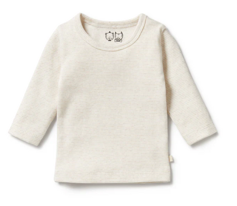 Wilson & Frenchy Organic Stripe Long Sleeve Top.