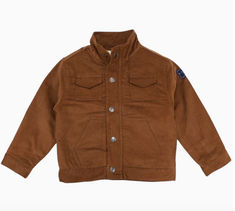 Korango sherpa Lined Cord Jacket - Chestnut.