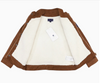Korango sherpa Lined Cord Jacket - Chestnut.