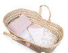Baby Doll Palm Basket with Flowers.
